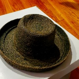 Green Straw Hat